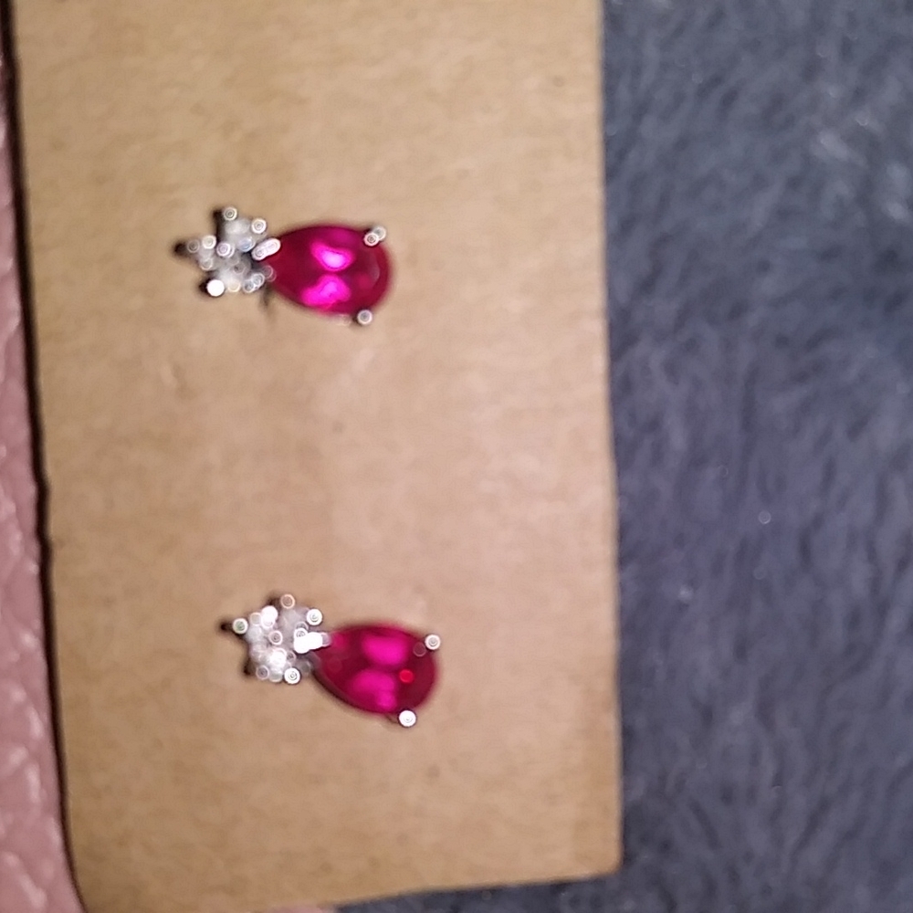 Ruby Earrings - image 2